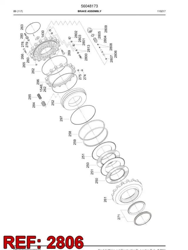 PIN, WEAR INDICATING