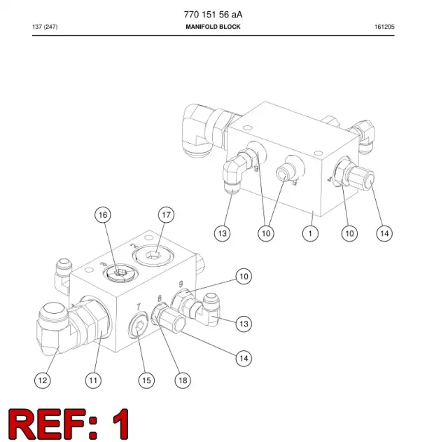 MANIFOLD BLOCK