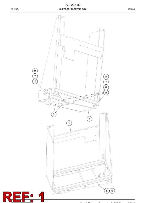 ELECTRIC BOX BRACKET