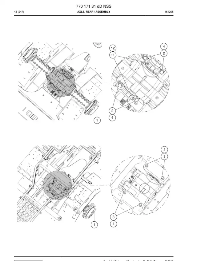 AXLE, REAR