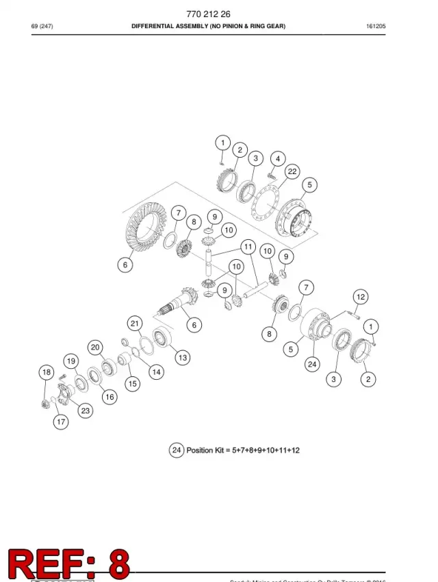 DIFFERENTIAL SIDE GEAR