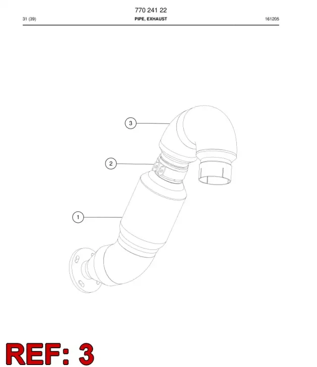 ROHR, EXHAUST