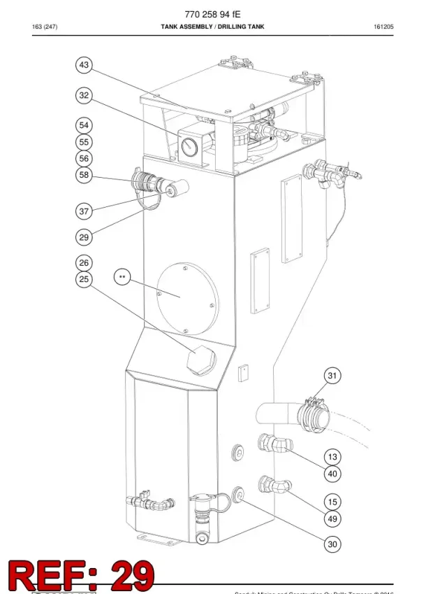 TANK ASSEMBLY, OIL