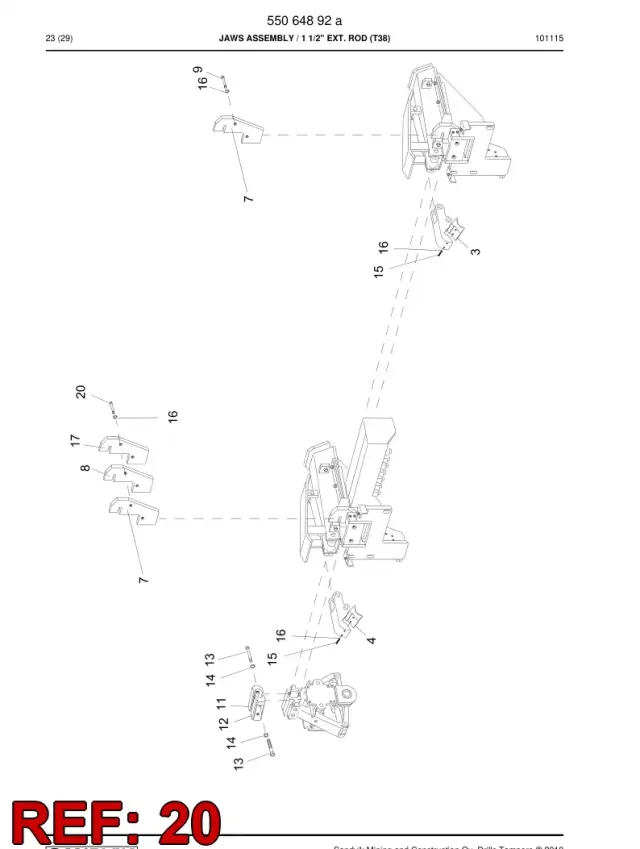 BOULON À TÊTE HEXAGONALE