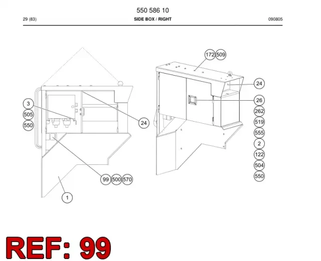 SLOTTED PAN HEAD SCREW