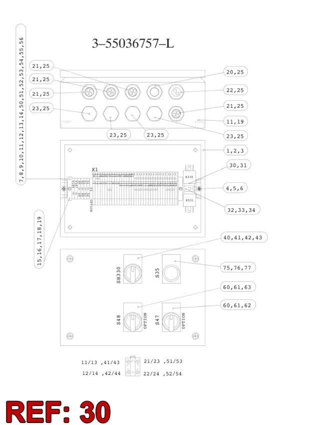 RELAY 24V 10/20A