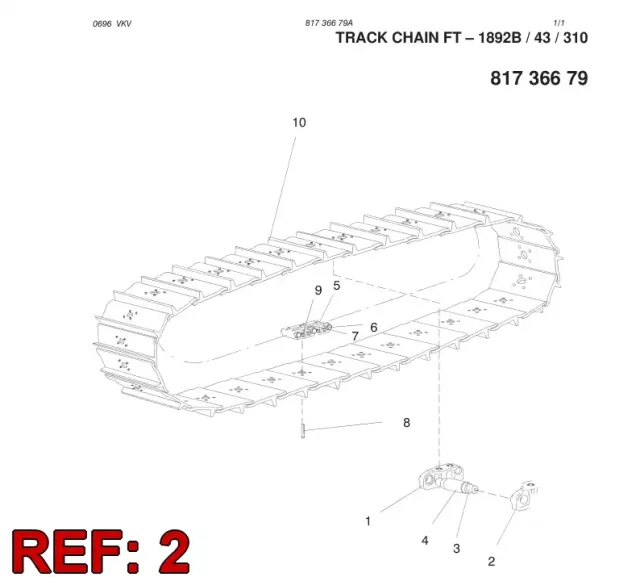 TRACK LINK LH
