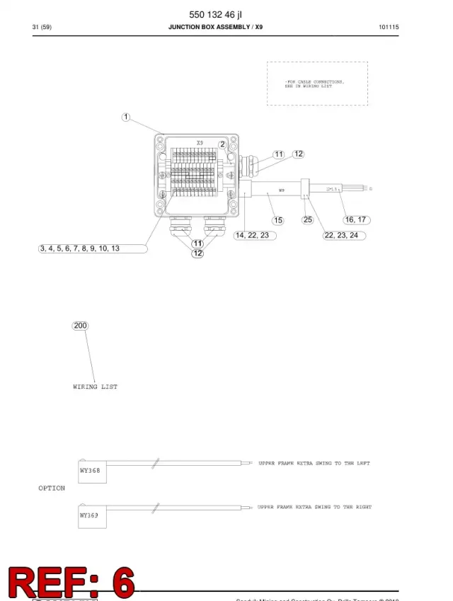 TERMINAL BLOCK, END CLAMP