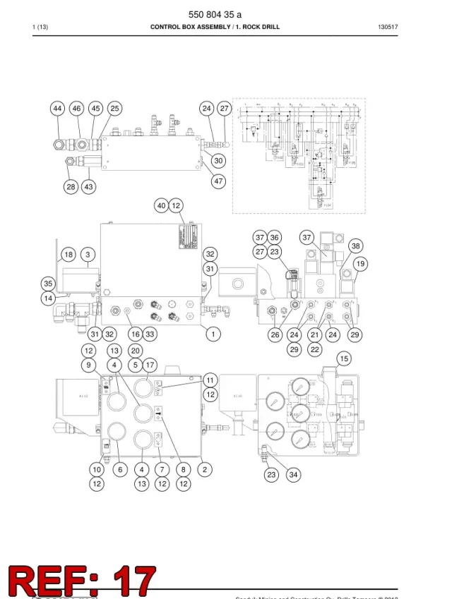 GAUGE HOSE ASSEMBLY