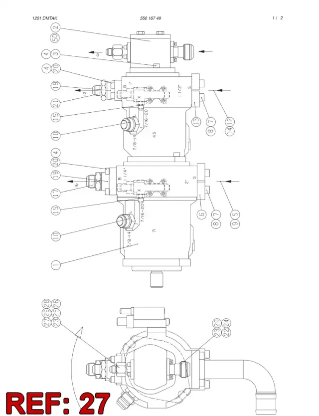 ROHRLEITUNG END REDUCER
