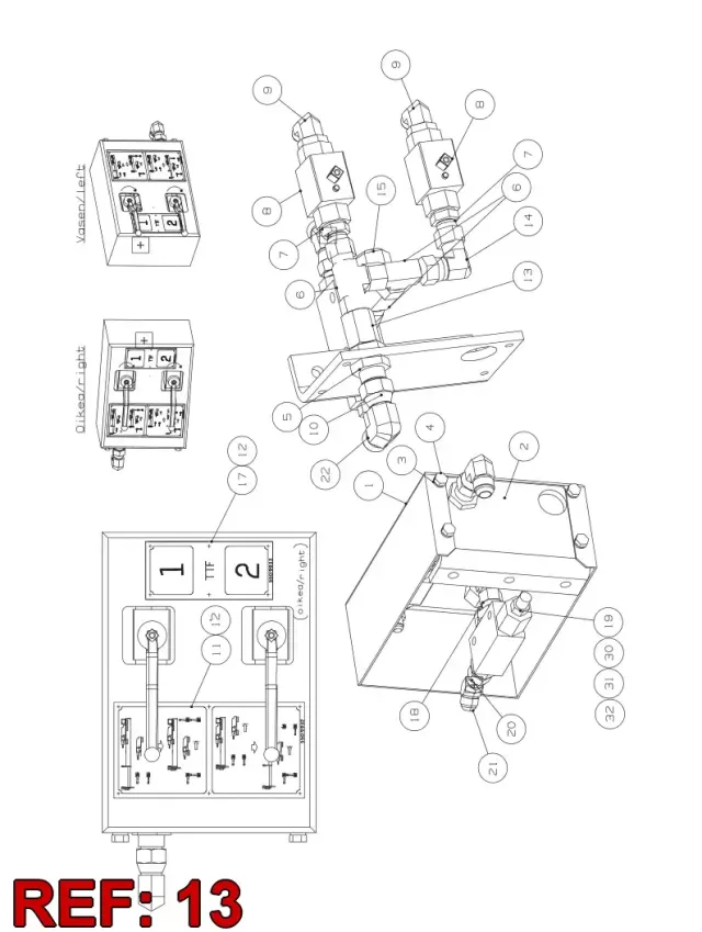 BORU END REDUCER