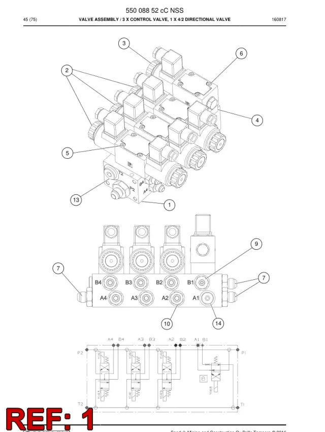 MANIFOLD BODY, VALF
