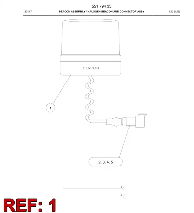 ALARM LIGHT ASSEMBLY