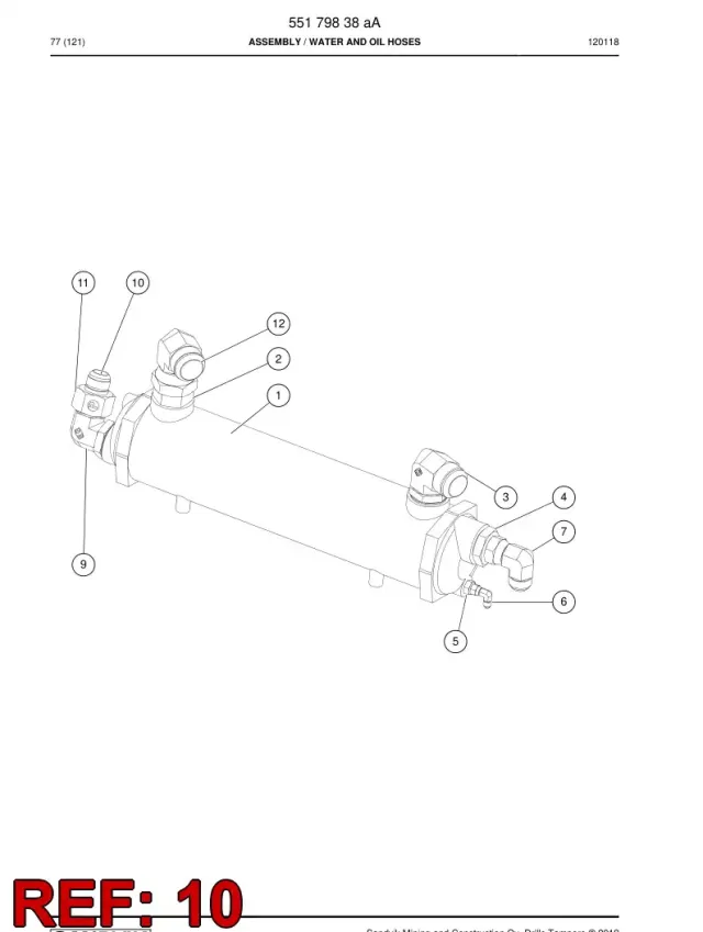 REDUCER, TUBO END