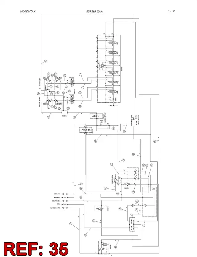 FLEXIBLE HYDRAULIQUE COMPLET