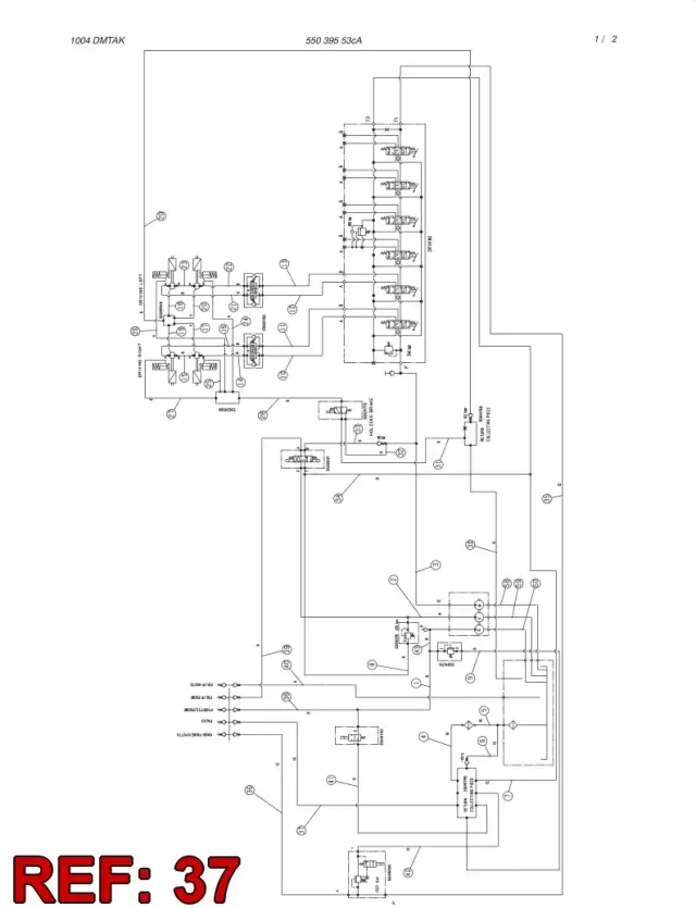 FLEXIBLE HYDRAULIQUE COMPLET