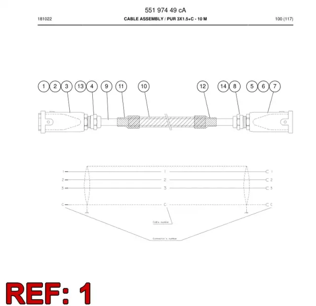 CASE, MULTIPOLAR CONNECTOR