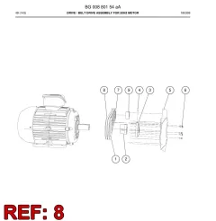 Sandvik V-BELT — diagrama técnico