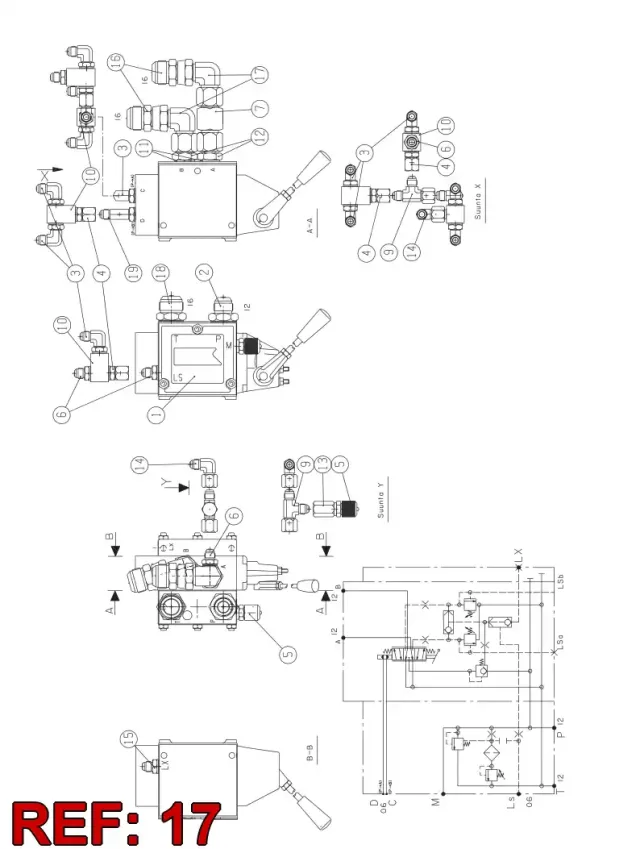 M/F ELBOW ADAPTER RB