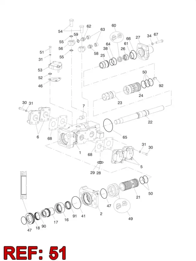 PERNO DE CABEZA HEXAGONAL