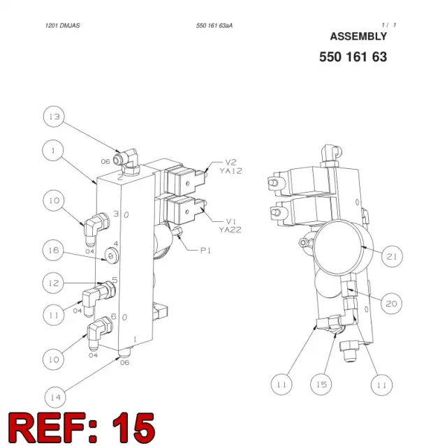 M/F ADAPTER RB
