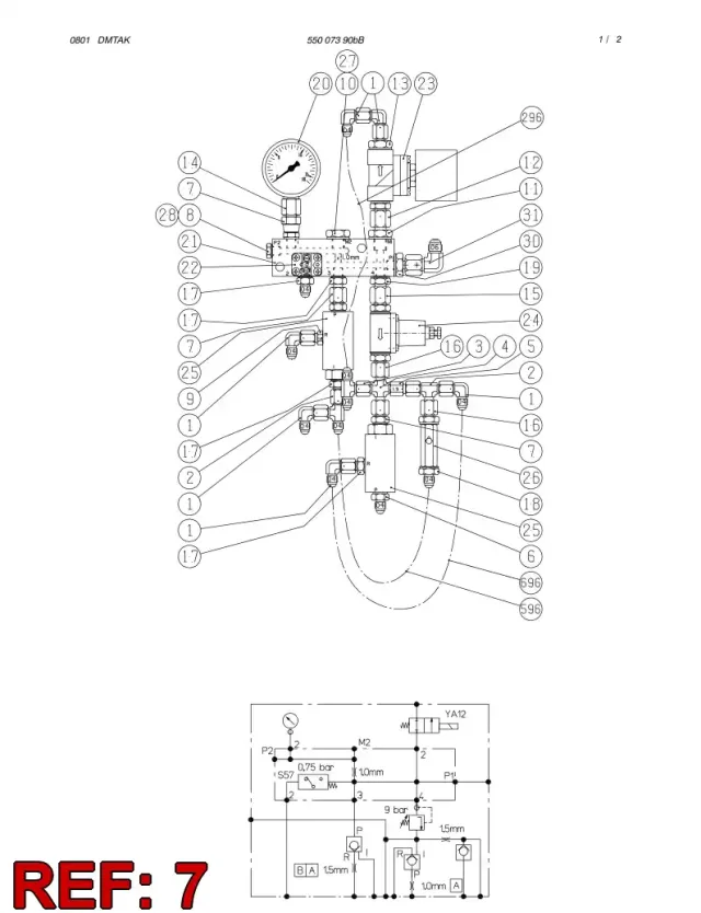 SWI.NUT MALE ADAPTER