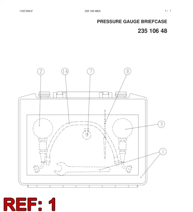 PRESS.GAUGE CASE