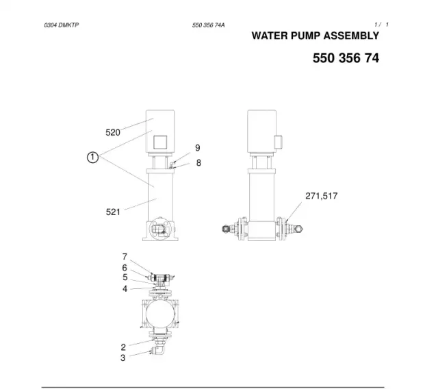 REPAIR KIT FOR PUMP