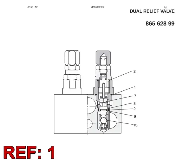 DOUBLE RELIEF VALVE