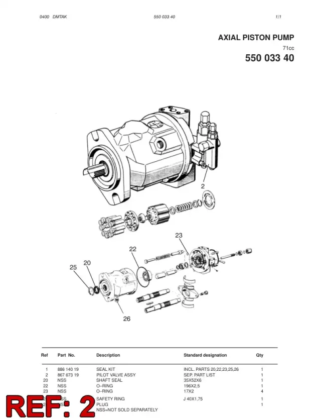 PILOT VALVE ASSY