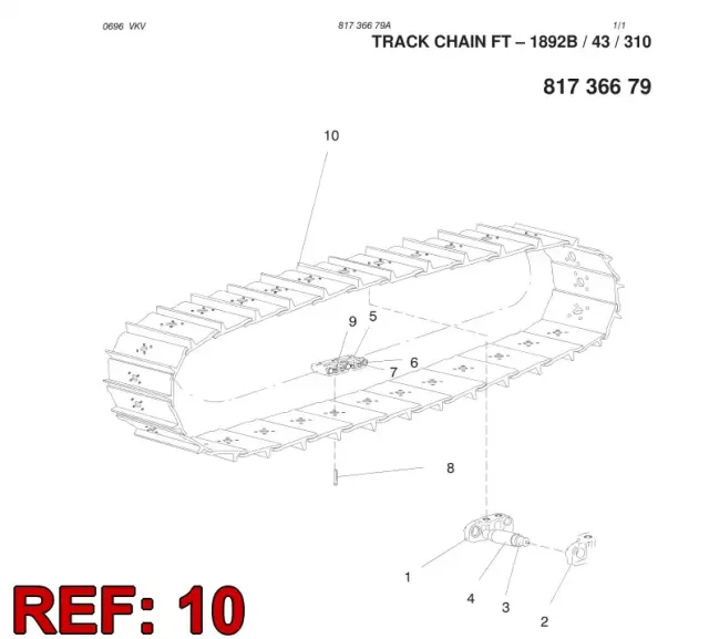 TRACK PLATE