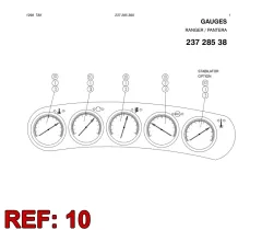 Sandvik GAUGE FITTING — technische Zeichnung