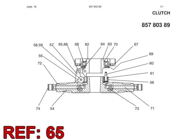 LEVER LINK PIN