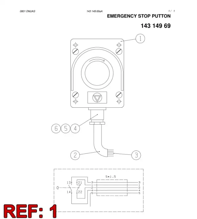 EMERGENCY STOP SWITCH