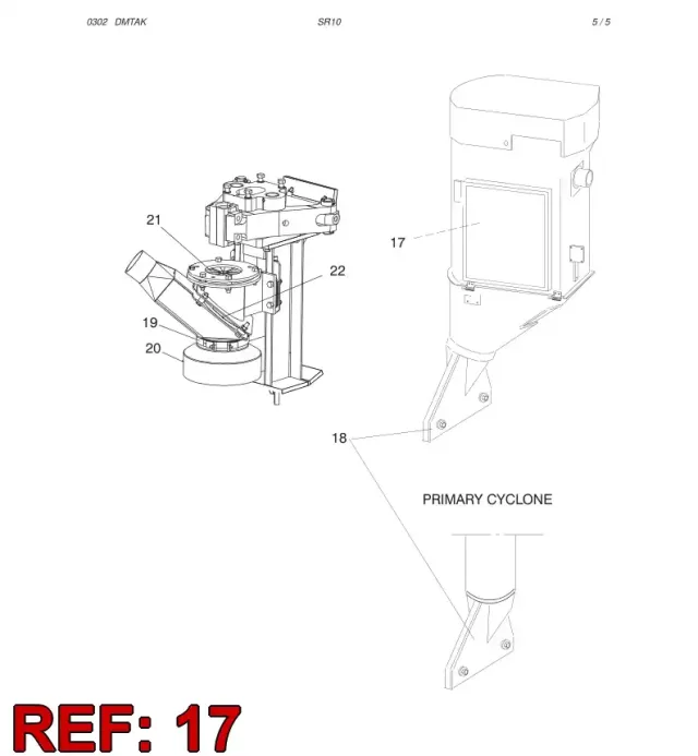 DUST FILTER CARTRIDGE