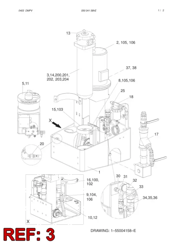 RETURN OIL FILTER