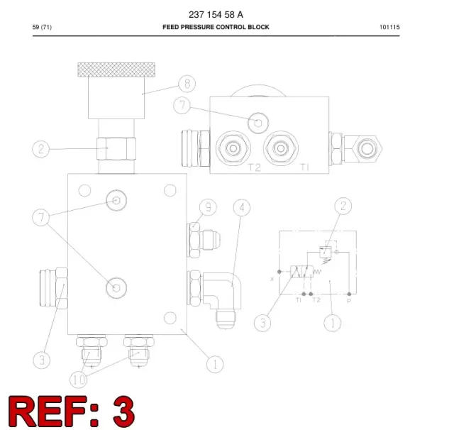 VALF, SPOOL, DIRECTIONAL