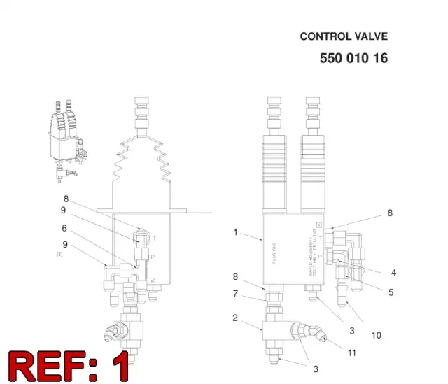 PILOT CONTROL VÁLVULA