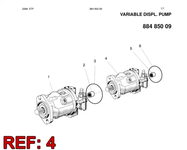 AXIAL PİSTON POMPA