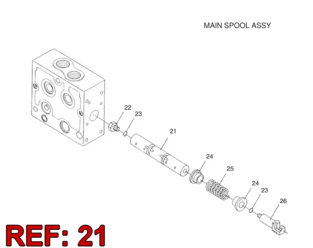 MAIN SPOOL ASSY