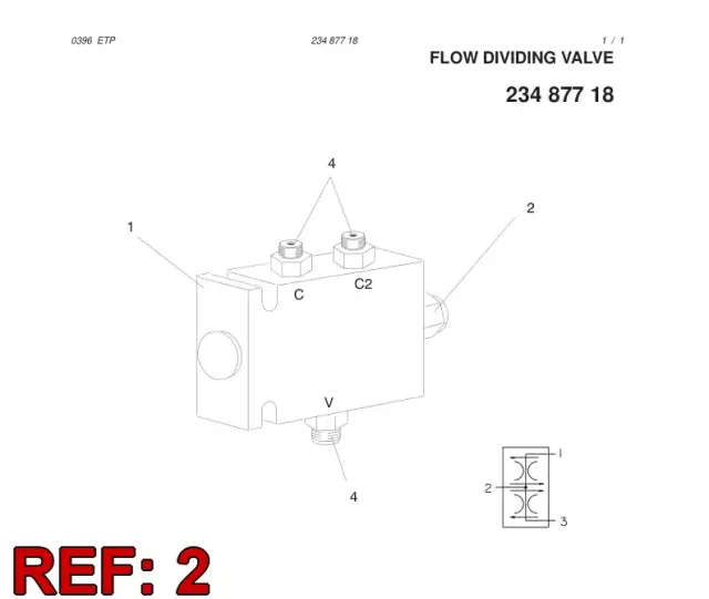 FLOW DIVIDER CARTRID
