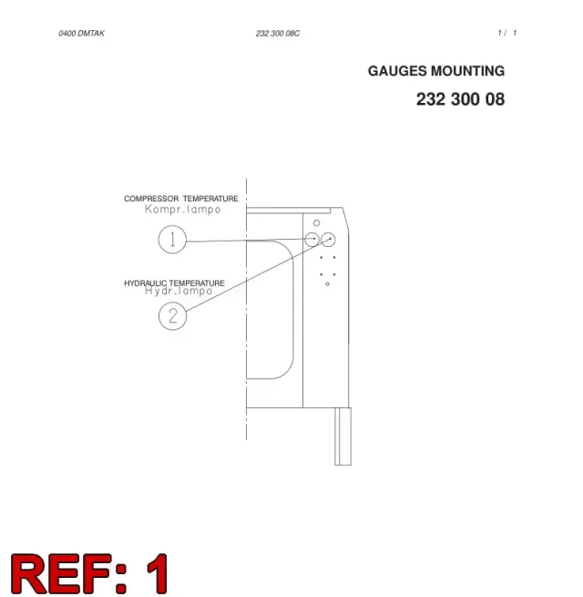 CONTACT THERMOMETER