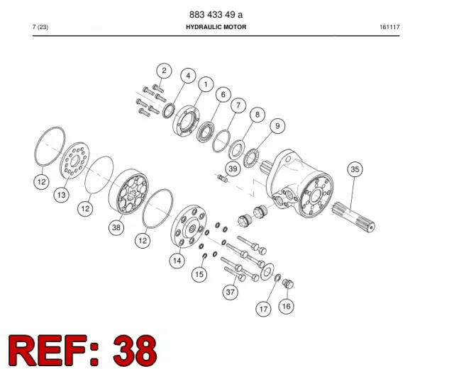 GEAR WHEEL SET
