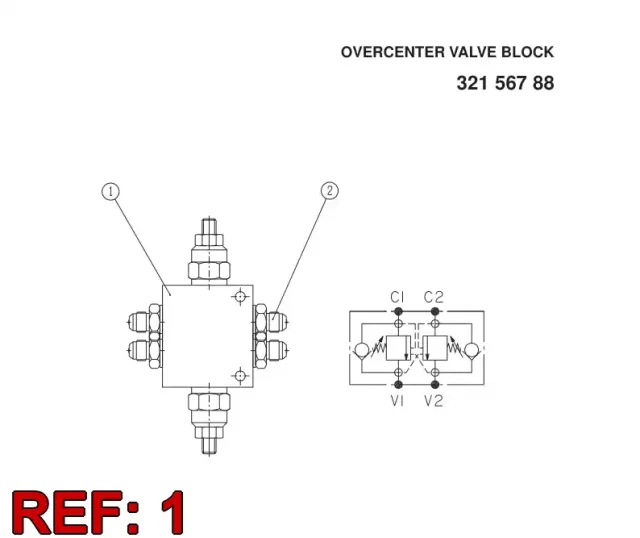 OVERCENTER VALF