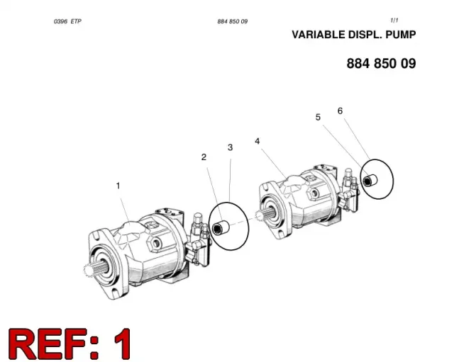 AXIAL PİSTON POMPA