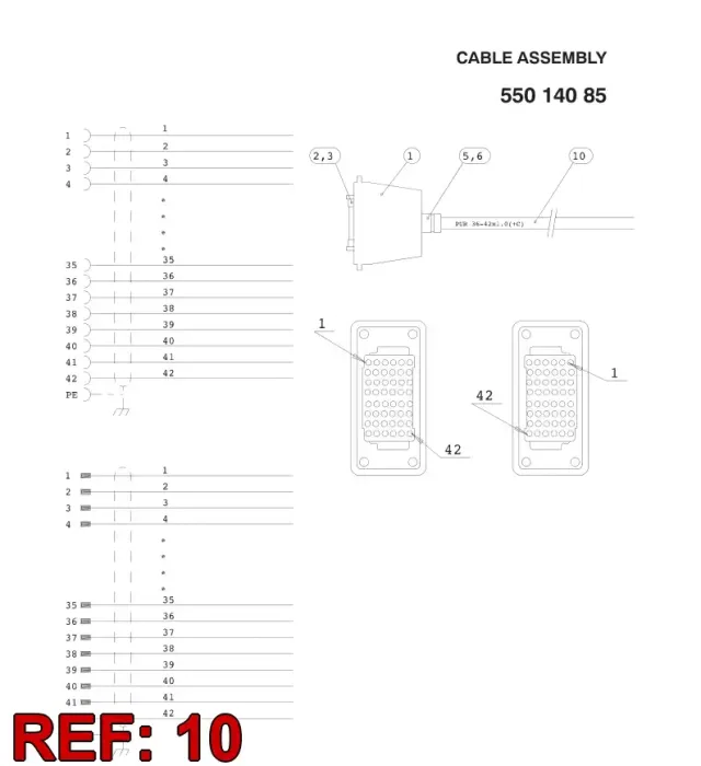 SCREENED ELECTRIC KABLO