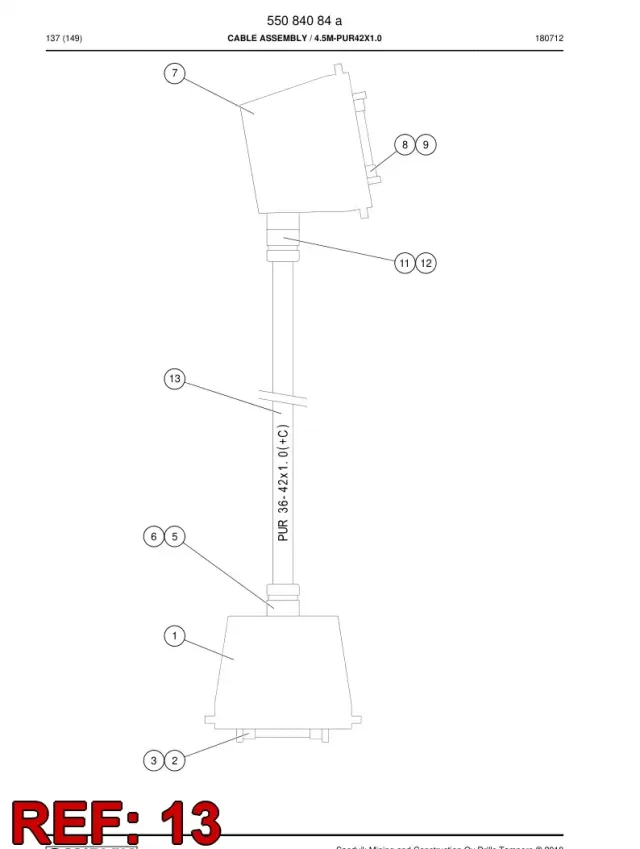 CABLE, SCREENED