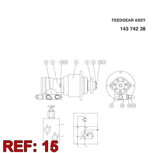 STRAIGHT THREAD ELBOW