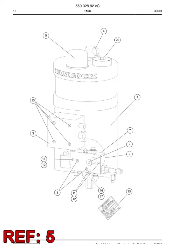 FILLING CAP