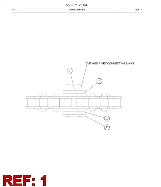 OUTER CHAIN PLATE